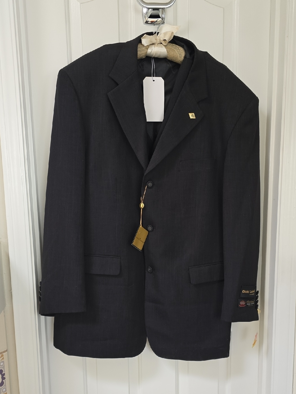 New! Stacy Adams 2pc Jacket & Vest